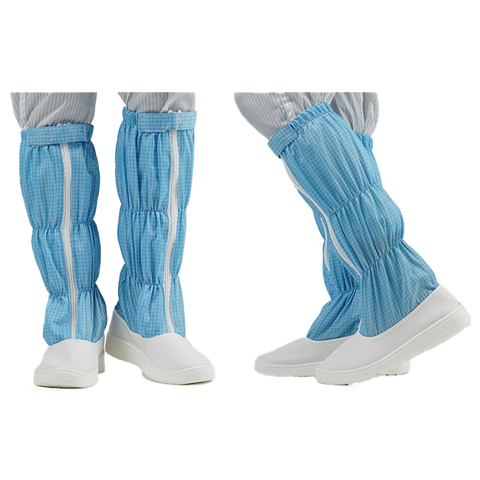 Leenol Stofdichte en antistatische schoenen voor cleanrooms Hoge laarzen Schone schoenen