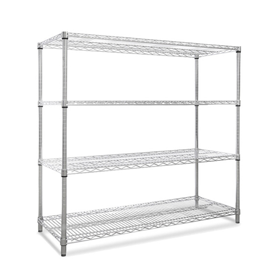 Heavy Duty Chrome ESD Antistatische SMD Reel Frame Wire Shelf Trolley voor magazijnopslag