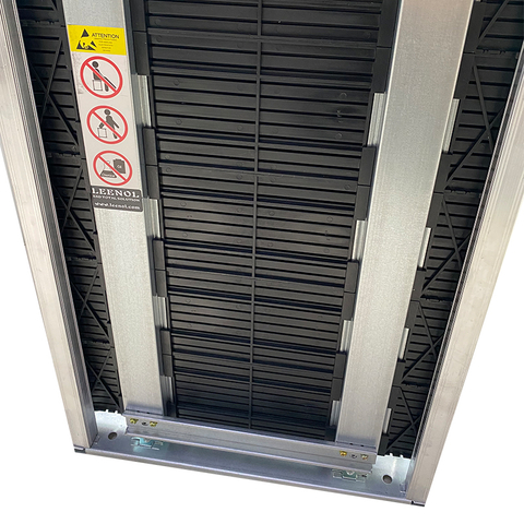 LN-B803 Anti-warmte esd opslag smt pcb tijdschriftenrek gebruikt voor printplaten