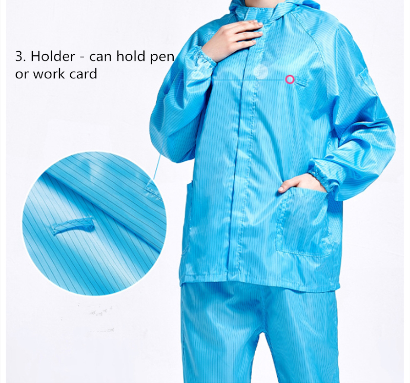 Het werkingsprincipe van ESD Kleding