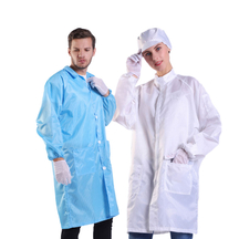 LN-1560101 Wasbaar Esd-kledingstuk met antistatische kleding in cleanroom